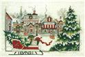 Christmas Sleigh in the Village