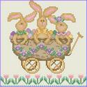 Pattern, All Aboard!  The Bunny Express by Cross-Point Designs