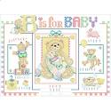 Pattern, B is for Baby Sampler by Kooler Design Studio