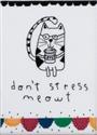 Kit, Don't Stress Meowt Kit by Mill Hill