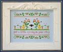 Pattern, Spring In Your Step by Country Cottage Needleworks
