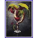 Pattern, Red Wine Dragon, by Stanley Morrison by Paine Free Crafts