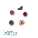Beads, Buttons & Charm, Well Hello There July Button Pack by Just Another Button Company