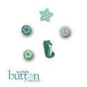 Beads, Buttons & Charm, Well Hello There June Button Pack by Just Another Button Company