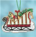 Mill Hill Counted Cross Stitch Ornament Kit 3.25 inchx2.5 inch-Snowman Snow Globe