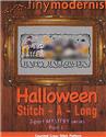Halloween Stitch A Long - Part1