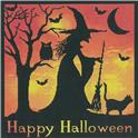 Halloween Witch Silhouette