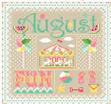 Pattern, August Sampler by Sugar Stitches Design