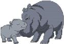 Momma N Me Hippo