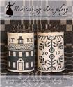 Schoolhouse Coverlet Pin Drum