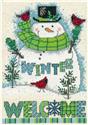 Winter Welcome Snowman