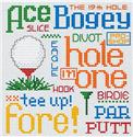 Pattern, Play Golf! by Sue Hillis Designs