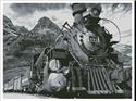Pattern, Old Train (Black and White) by Artecy Cross Stitch