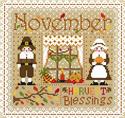 Pattern, November Sampler by Sugar Stitches Design