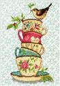 Stacked Tea Cups