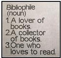 Bibliophile
