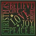Pattern, Christmas Square by Artecy Cross Stitch