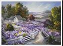 Pattern, Purple Spring Landscape by Artecy Cross Stitch