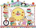 Pattern, Animal Circus Birth Record by Kooler Design Studio