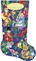 Pattern, Christmas Ornament Stocking by Kooler Design Studio
