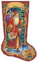 Pattern, Father Christmas Stocking by Kooler Design Studio