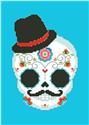 Sugar Skull Blue
