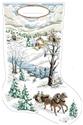 Winter Scene Stocking