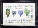 Pattern, Hearts for All Seasons - Spring by Abbey Lane Designs