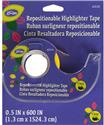 Supply, LoRan Repositionable Highlighter Tape 1/2