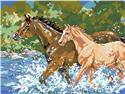 Pattern, Horses by Kooler Design Studio