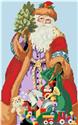 Pattern, Jolly Santa & Toys by Kooler Design Studio