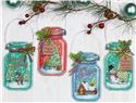 Kit, Christmas Jar Ornaments by Dimensions