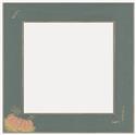 Supply, Matte Green pumpkins Frame 8 X 8 by Mill Hill