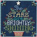 Kit, Brightly Shining Counted Cross Stitch Kit by Mill Hill