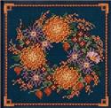 Kit, Mum Wreath Counted Cross Stitch Kit by Mill Hill