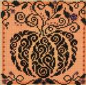 Enchanted Pumpkin Counted Cross Stitch Kit