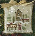 Pattern, Farmhouse Christmas 6 - Pinewood Farm by Little House Needleworks