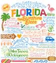 Pattern, Let's Visit Florida by Imaginating