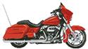 Pattern, 2006 Harley Davidson Street Glide - Orange by Artecy Cross Stitch