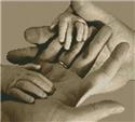 Pattern, Baby Hands - Sepia by Artecy Cross Stitch