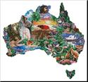 Pattern, Map of Australia by Artecy Cross Stitch
