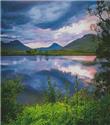 Pattern, Stac Pollaidh Sunset (Crop 1) by Artecy Cross Stitch