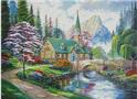 Pattern, The Church in the Forest by Artecy Cross Stitch