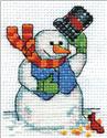 Snowman & Cardinal