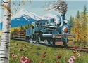 Pattern, Lumbering Along Shasta County by Artecy Cross Stitch
