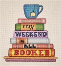 So many books, So little time Cross Stitch Pattern – Daily Cross Stitch