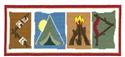 Pattern, Camp Essentials by Imaginating