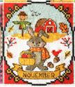 Pattern, Year of Animal Fun & Frolics - November by Tiny Modernist
