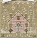 Pattern, Glitter Village - Glitter House 2 by Country Cottage Needleworks