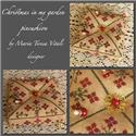 Pattern, Christmas In My Garden Pincushion by MTV Designs